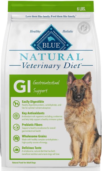 BLUE BUFFALO NATURAL VETERINARY DIET GI Gastrointestinal Support Dry ...