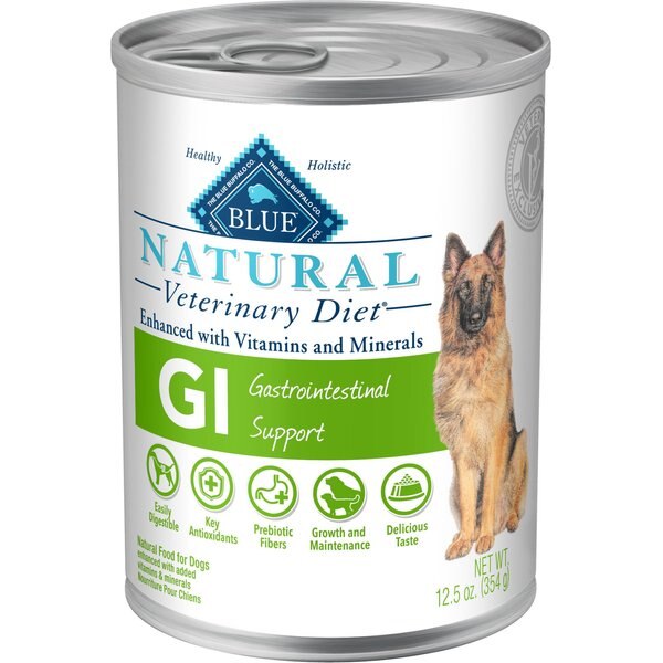 BLUE BUFFALO NATURAL VETERINARY DIET GI Gastrointestinal Support Grain