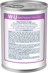 Blue Buffalo Natural Veterinary Diet W+U Weight Management + Urinary Care Chicken Wet Dog Food, 12.5-oz, case of 12 slide 2 of 9