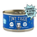 Tiny Tiger Chunks in EXTRA Gravy Tuna Recipe Grain-Free Canned Cat Food, 3-oz can, case of 24