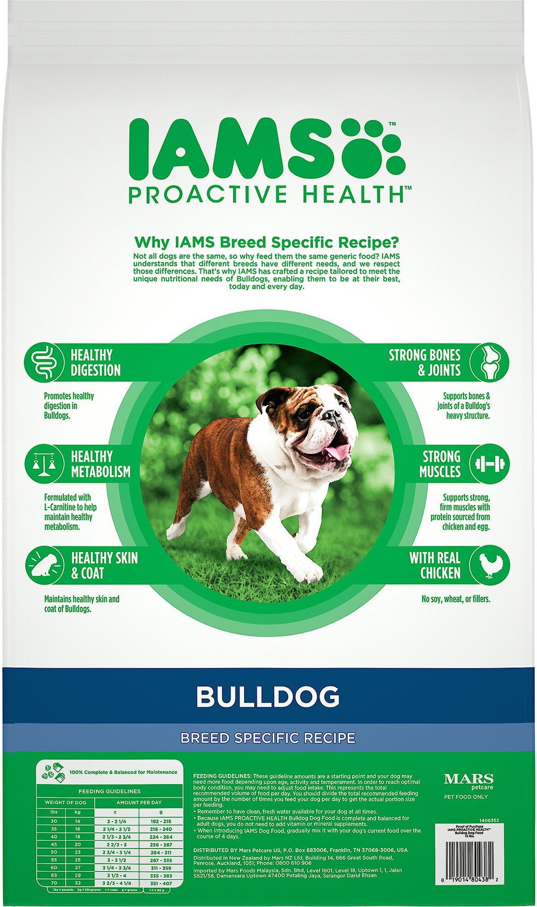 iams dog food for bulldogs