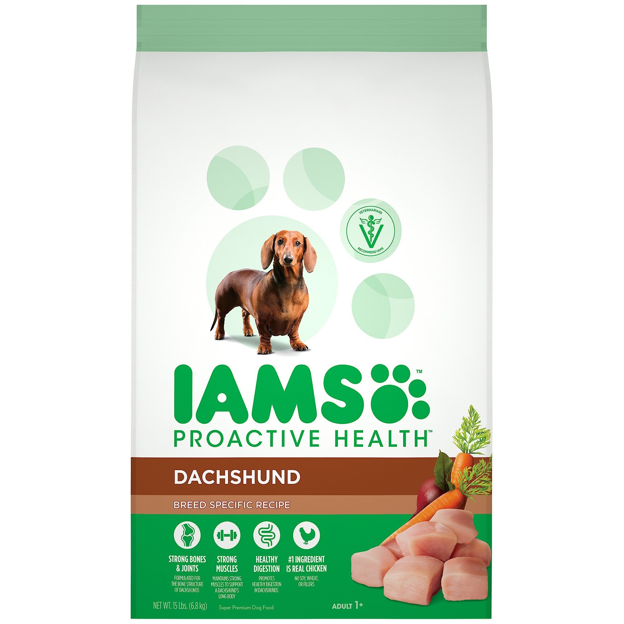 IAMS ProActive Health Dachshund Chicken Flavor Adult Dry Dog Food reviews Chewy