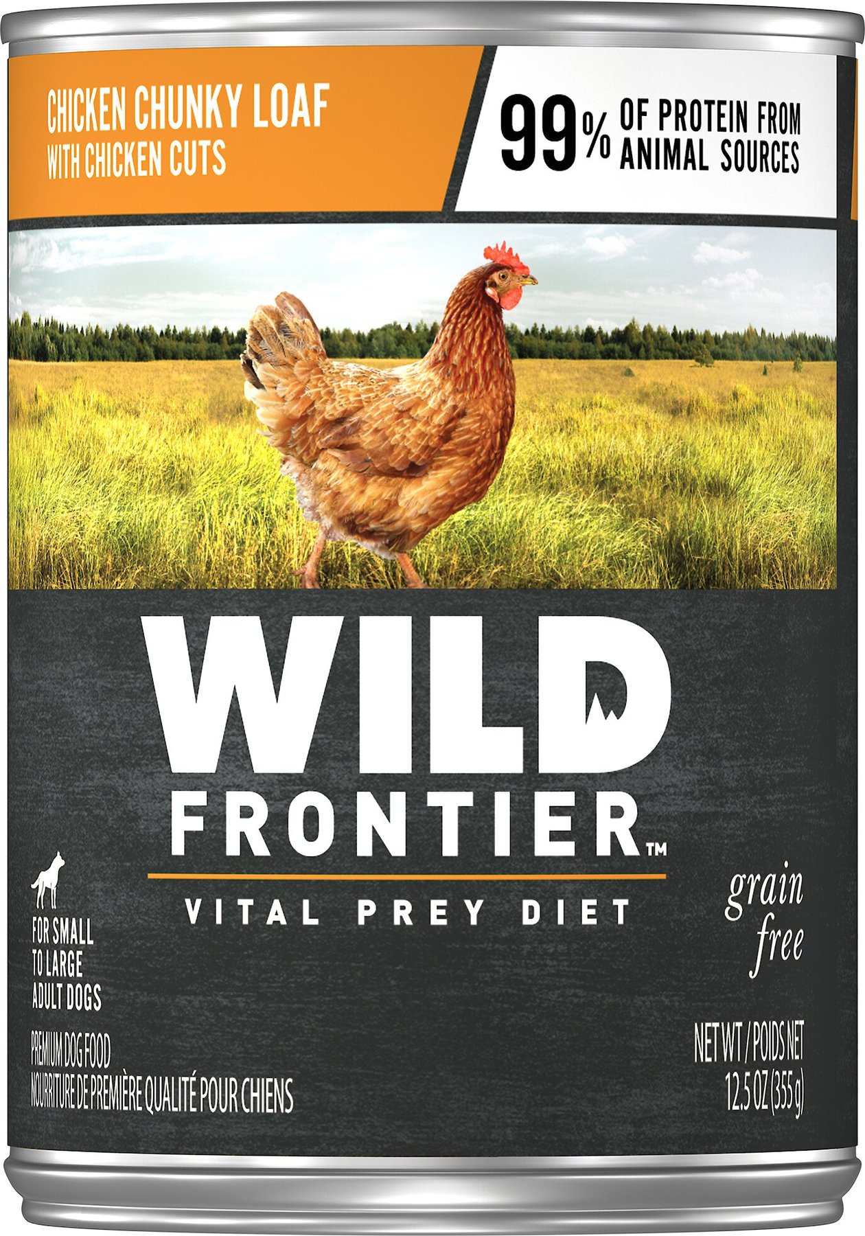 Wild frontier vital shop prey dog food