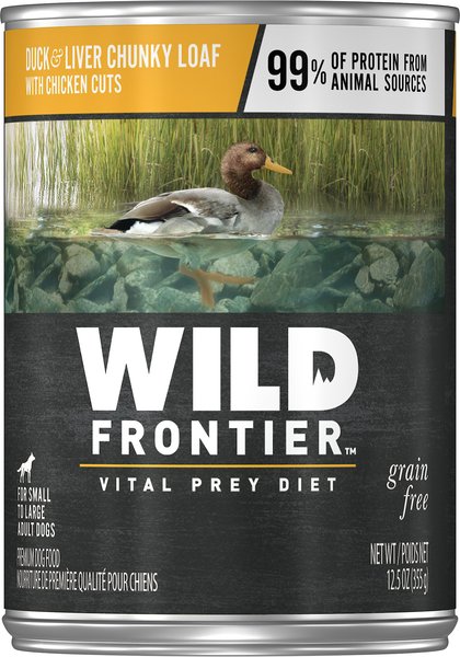 Wild frontier 2025 canned dog food