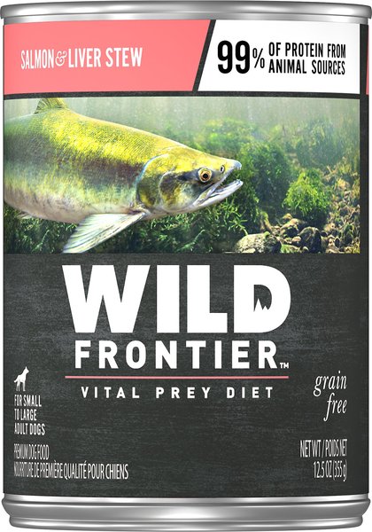 Wild frontier 2025 canned dog food