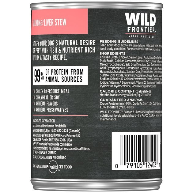 Wild frontier outlet canned dog food