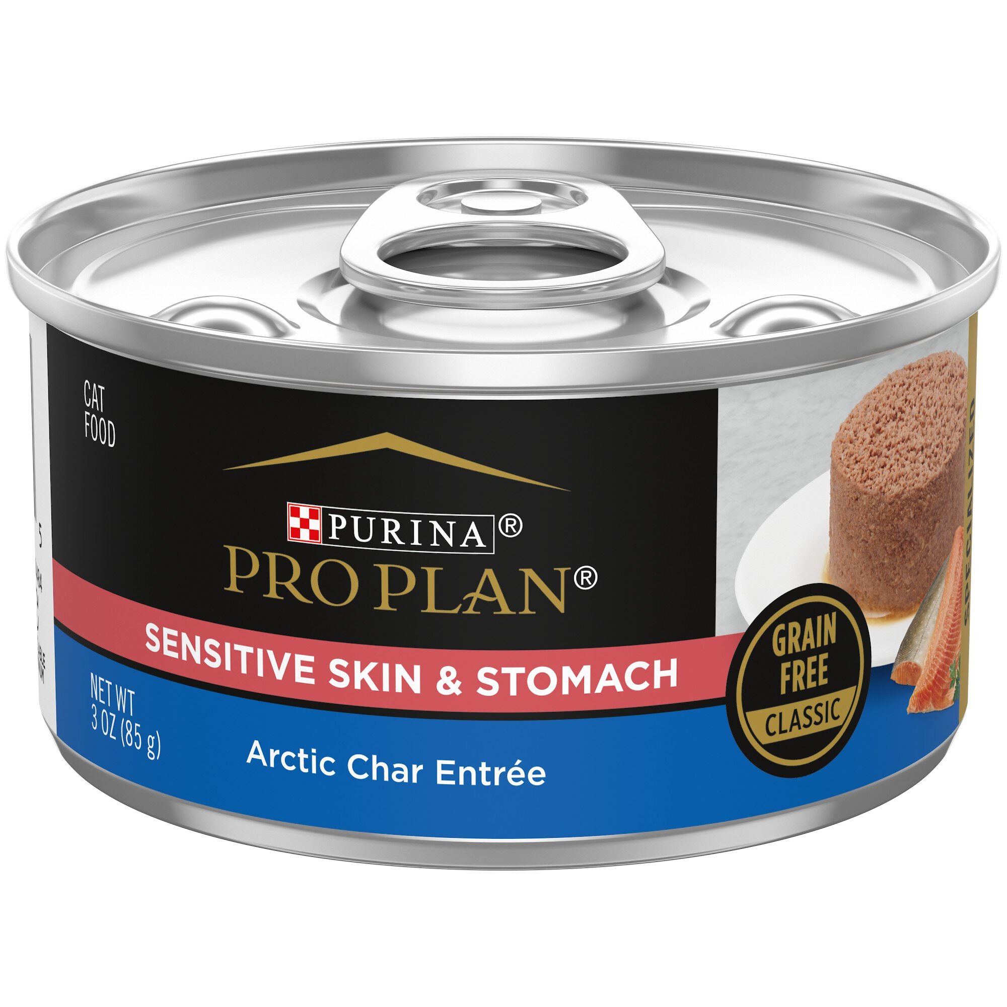 PURINA PRO PLAN Focus Sensitive Skin & Stomach Classic Arctic Char ...