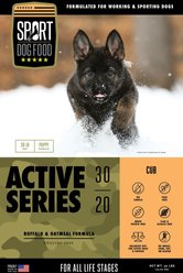 Sport Dog Food Active Series Cub Buffalo & Oatmeal Formula Dry Dog Food, 30-lb bag slide 2 of 9