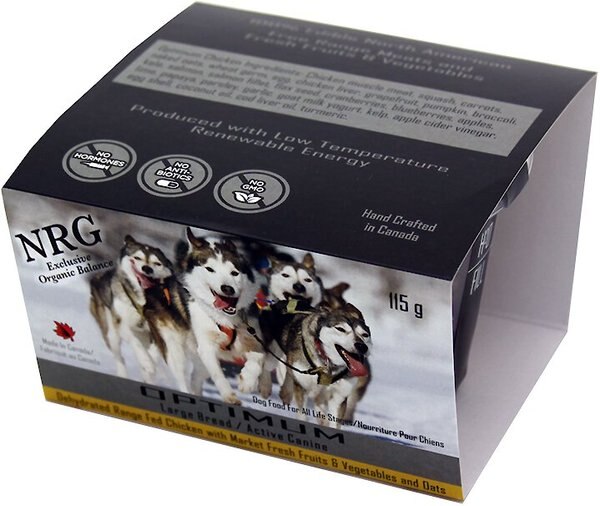 NRG Optimum Large Breed & Active Canine Free Range Chicken Dehydrated