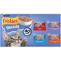 Friskies Shreds in Gravy Variety Pack Canned Cat Food, 5.5-oz can, case of 40