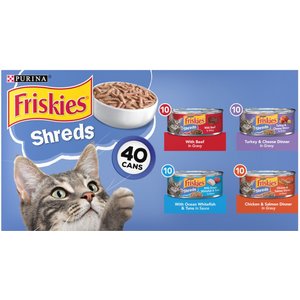 FRISKIES Extra Gravy Chunky Variety Pack Canned Cat Food 5.5 oz