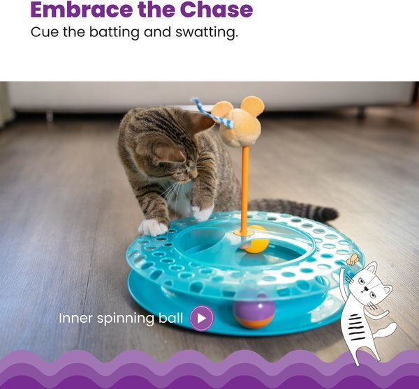 Catstages Cheese Wedge Cat Toy with Catnip