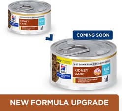 Hill's Prescription Diet k/d Early Support Chicken Canned Cat Food, 2.9-oz, case of 24 slide 2 of 9
