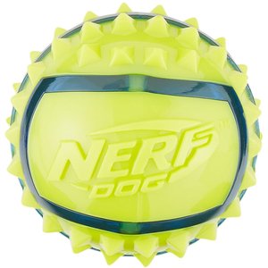 Nerf Dog TPR Spike Ball Dog Toy, Medium