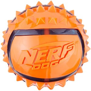 Nerf Dog TPR Spike Ball Dog Toy, Large