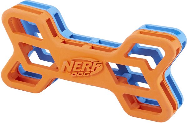 Nerf Dog EXO Treat Dispensing Bone Dog Toy slide 1 of 8
