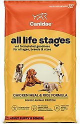 CANIDAE All Life Stages Chicken Meal & Rice Formula Dry Dog Food, 40-lb bag