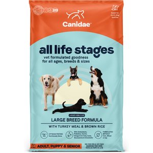 CANIDAE All Life Stages Turkey Meal & Rice Formula Large Breed Dry Dog Food, 40-lb bag