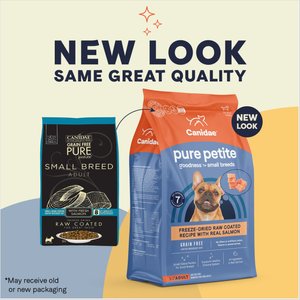 CANIDAE PURE Petite Adult Small Breed Grain-Free with Salmon Dry Dog Food, 10-lb bag