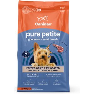 CANIDAE PURE Petite Adult Small Breed Grain-Free with Lamb Dry Dog Food, 4-lb bag