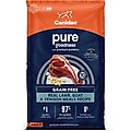 CANIDAE Grain-Free PURE Limited Ingredient Lamb, Goat & Venison Meals Recipe Dry Dog Food, 22-lb bag