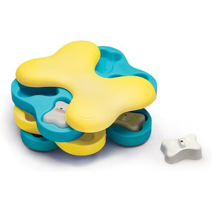 Nina Ottosson by Outward Hound Tornado Puzzle Game Dog Toy, Yellow