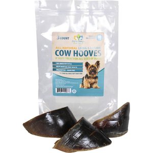 Pet's Choice Naturals Cow Hooves Dog Treats, 3 count
