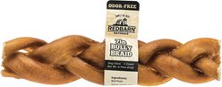 Redbarn 7" Odor-Free Braided Bully Stick Dog Treat, 1 count