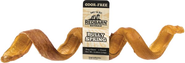 Redbarn Odor-Free Bully Spring Dog Treat, 1 count slide 1 of 4