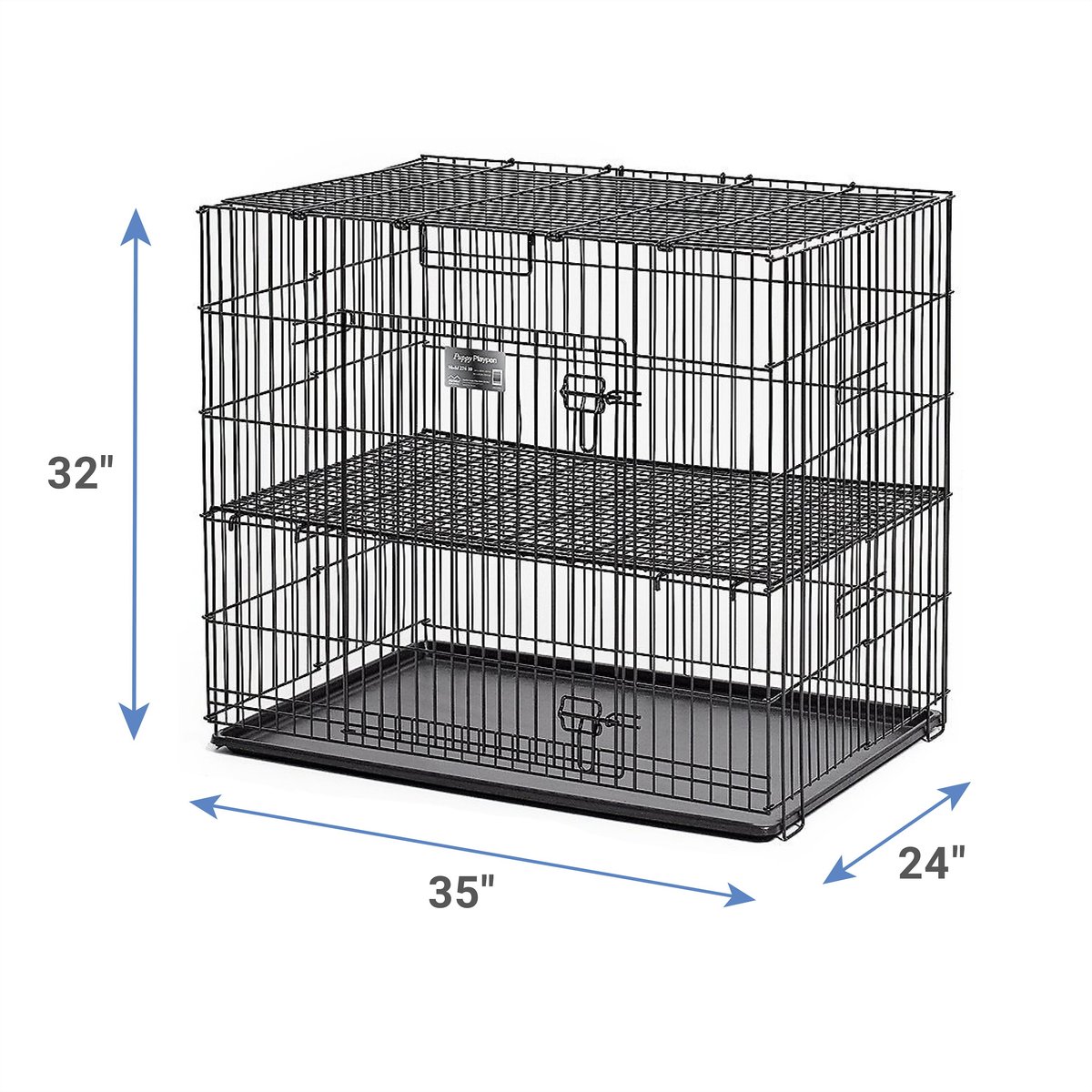 Plastic floor grid shop for dog crate