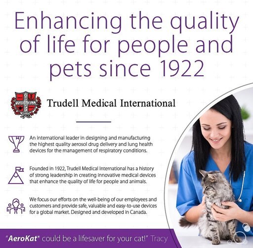 Trudell Medical International AeroKat Cat Asthma Aerosol Chamber