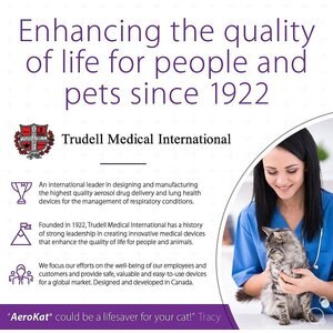 Trudell Medical International AeroKat Cat Asthma Aerosol Chamber