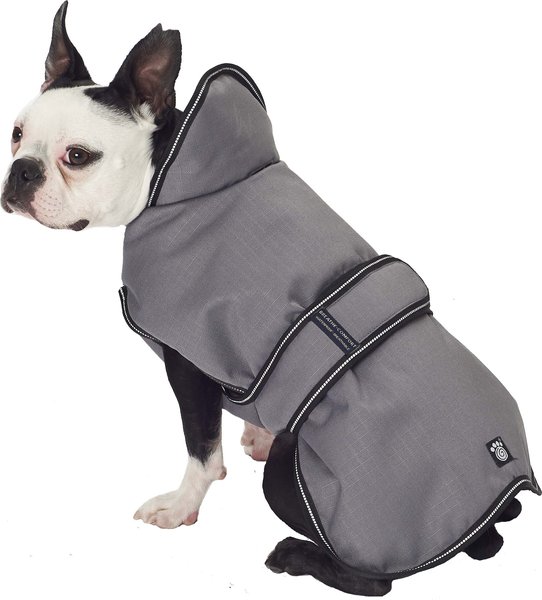 PetRageous Designs Juneau Insulated Dog Jacket, Gray, Medium slide 1 of 7