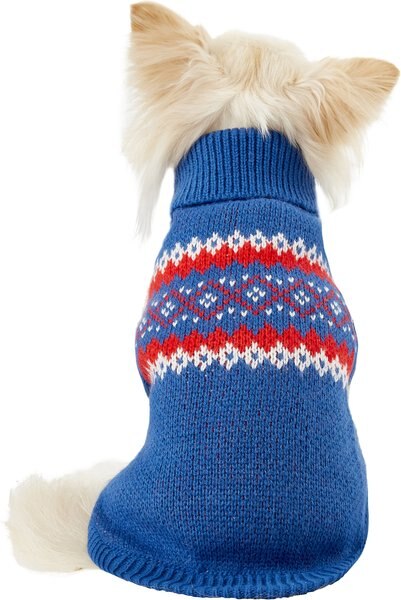 Harry Barker Classic Stripe Fair Isle Dog Sweater