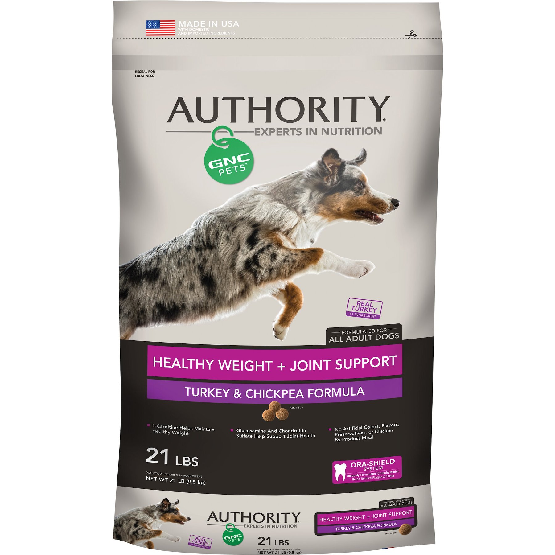 Authority dog food clearance chewy