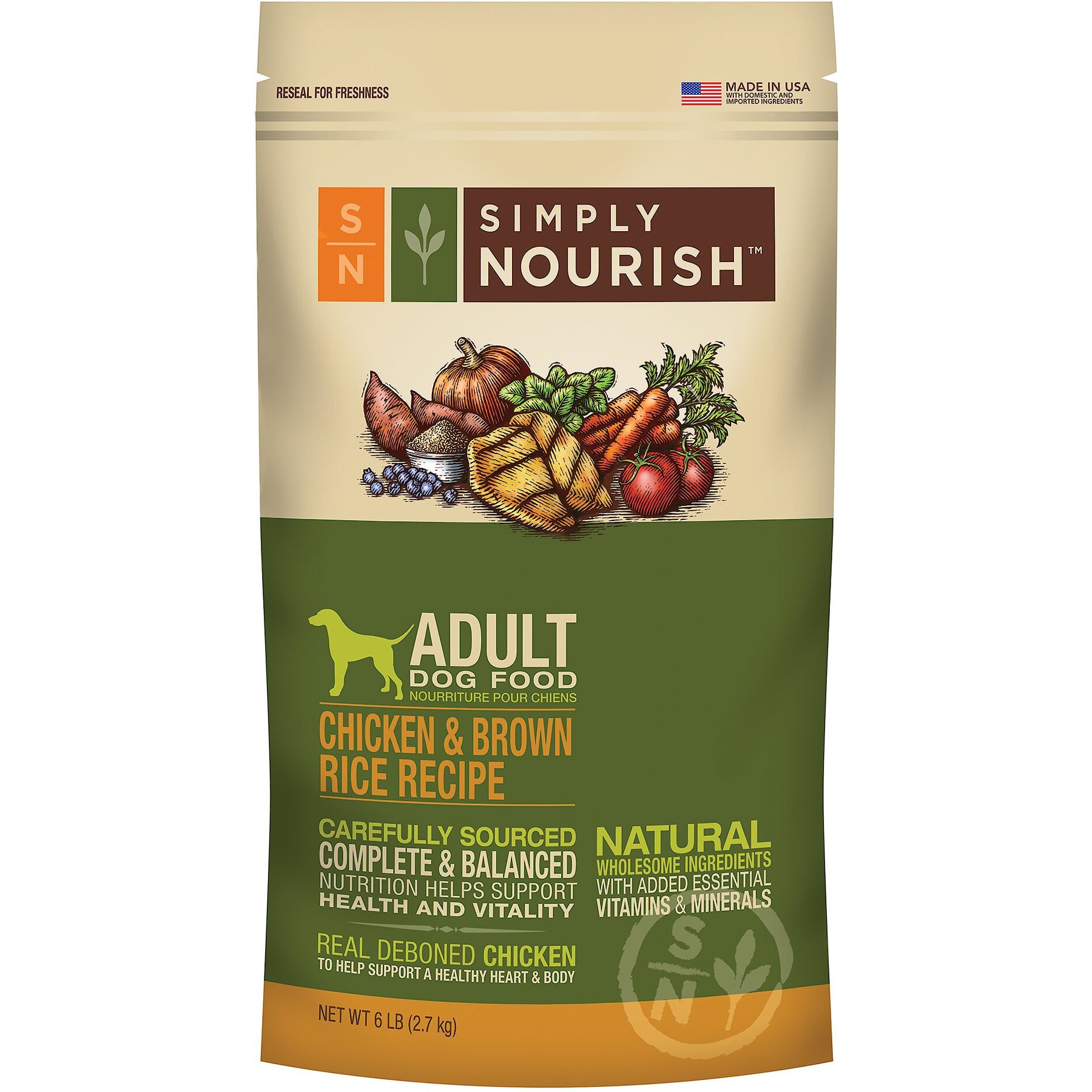 Simply fashion nourish dog food manufacturer