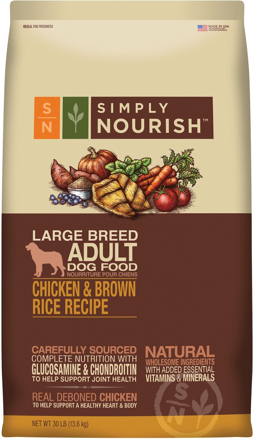 simply nourish dog food chewy