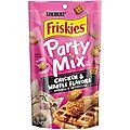 Friskies Party Mix Chicken & Waffles Flavors Crunchy Cat Treats, 2.1-oz bag