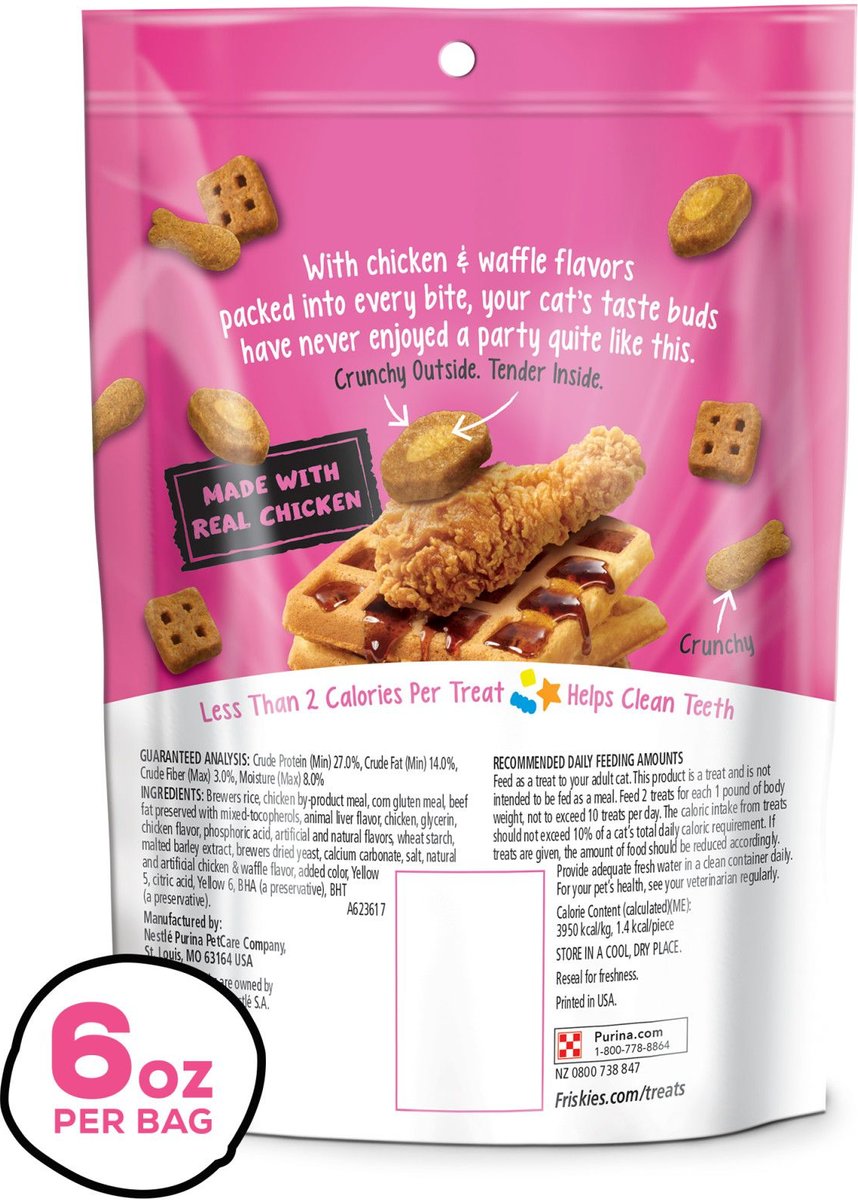 Chicken and store waffles cat treats