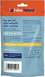 Feline Natural Chicken Healthy Bites Grain-Free Freeze-Dried Cat Treats, 1.76-oz bag slide 2 of 9