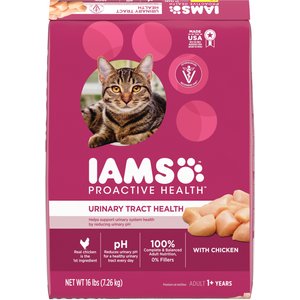 Iams ProActive Health Urinary Tract Health with Chicken Adult Dry Cat Food, 16-lb bag