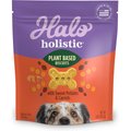 Halo Plant-Based Dog Treats with Sweet Potato & Carrots, Vegan Dog Treats, 8-oz bag