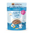 Weruva Slide N' Serve Jeopurrdy Licious Chicken Dinner Pate Grain-Free Cat Food Pouches, 5.5-oz pouch, case of 12