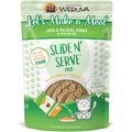 Weruva Slide N' Serve Let's Make a Meal Lamb & Mackerel Dinner Pate Grain-Free Cat Food Pouches, 2.8-oz pouch, case of 12