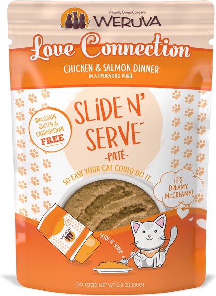 WERUVA Slide N Serve Love Connection Chicken Salmon Dinner Pate