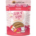 Weruva Slide N' Serve Name 'Dat Tuna Tuna Dinner Pate Grain-Free Cat Food Pouches, 2.8-oz pouch, case of 12