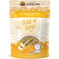 Weruva Slide N' Serve The Slice is Right Wild Caught Salmon Dinner Pate Grain-Free Cat Food Pouches, 2.8-oz pouch, case of 12