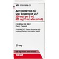 Azithromycin (Generic) Flavored for Oral Suspension, 200 mg/5 mL, 15-mL bottle