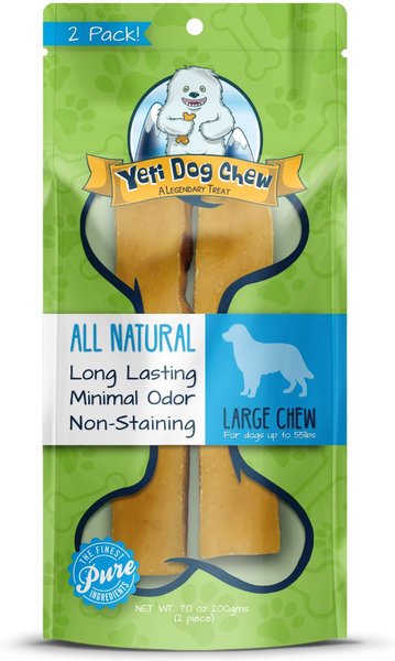 Yeti Dog Chew Large Himalayan Cheese Dog Treats, 2 count slide 1 of 4