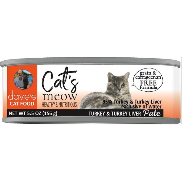 dave's turkey cat food